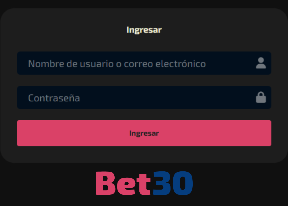 Casino Bet30 login